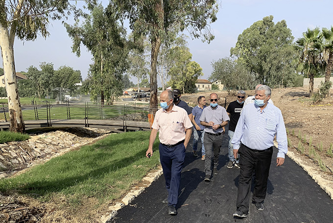 שישה מיליון שקלים הושקעו בפרויקט 'נחל המורה' בעפולה עילית